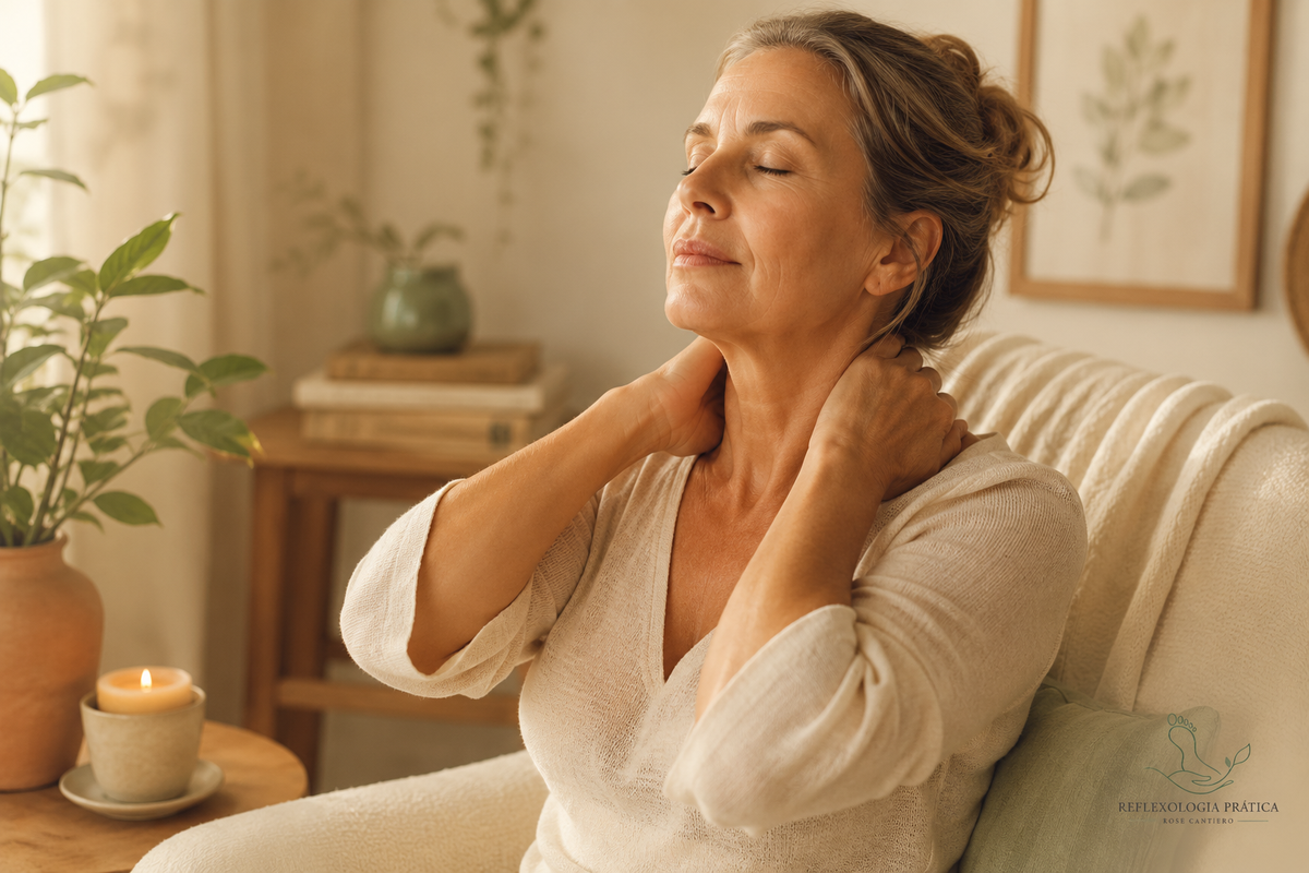 Reflexologia para dor de cabeça e enxaqueca: o que está por trás da dor