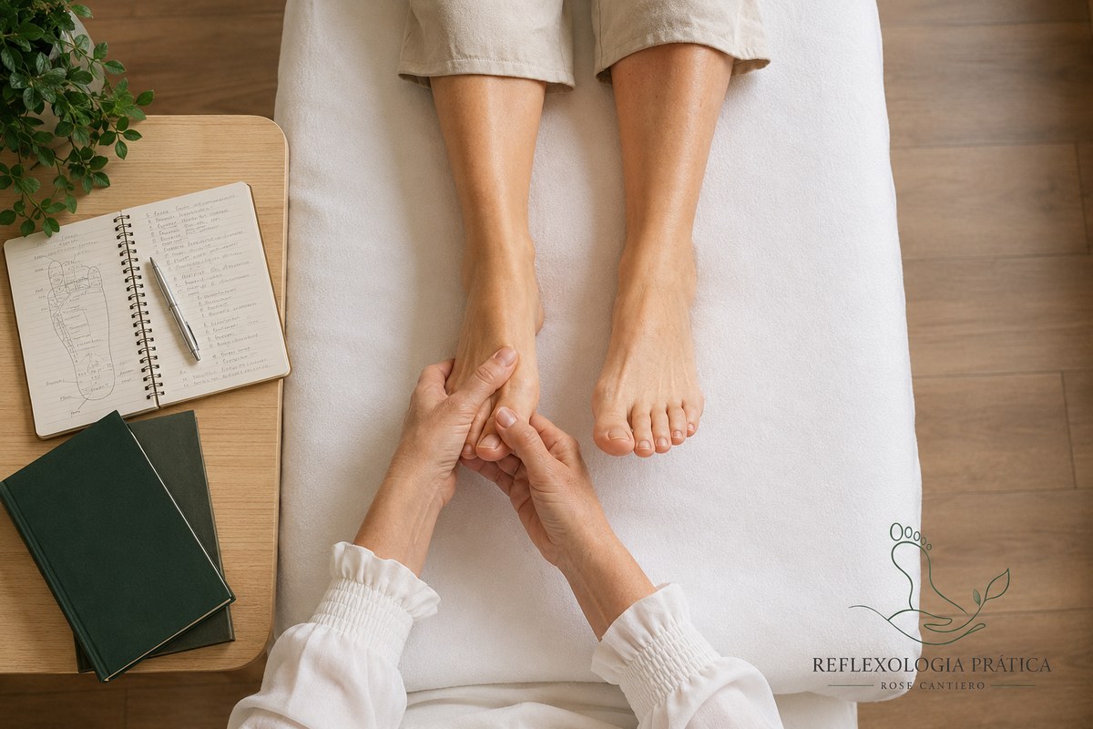 Diferença entre reflexologia e reflexoterapia: o que muda no nome e o que muda na prática